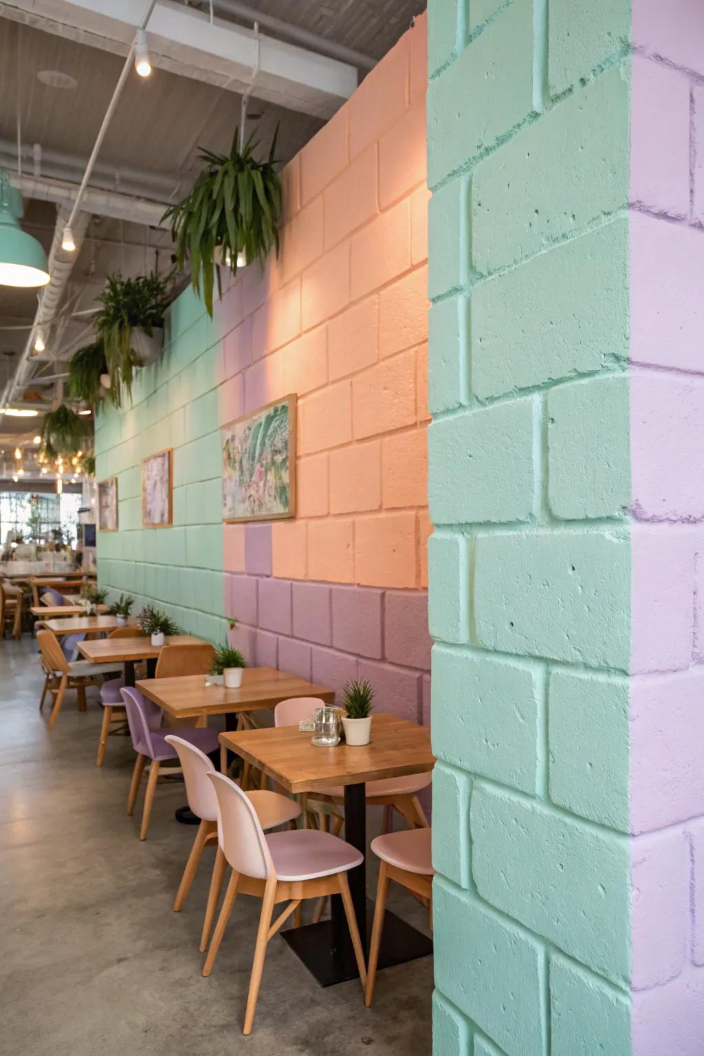 Pastel colors offer a retro revival that's stylish and fun.