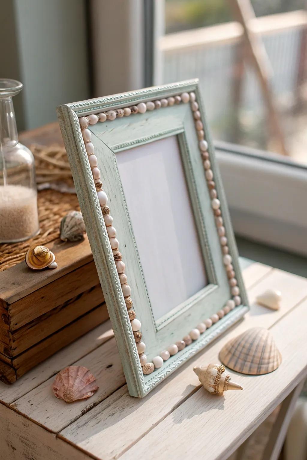 Transform memories with a touch of artistry—upcycled picture frames that blend minimalist elegance with boho flair.