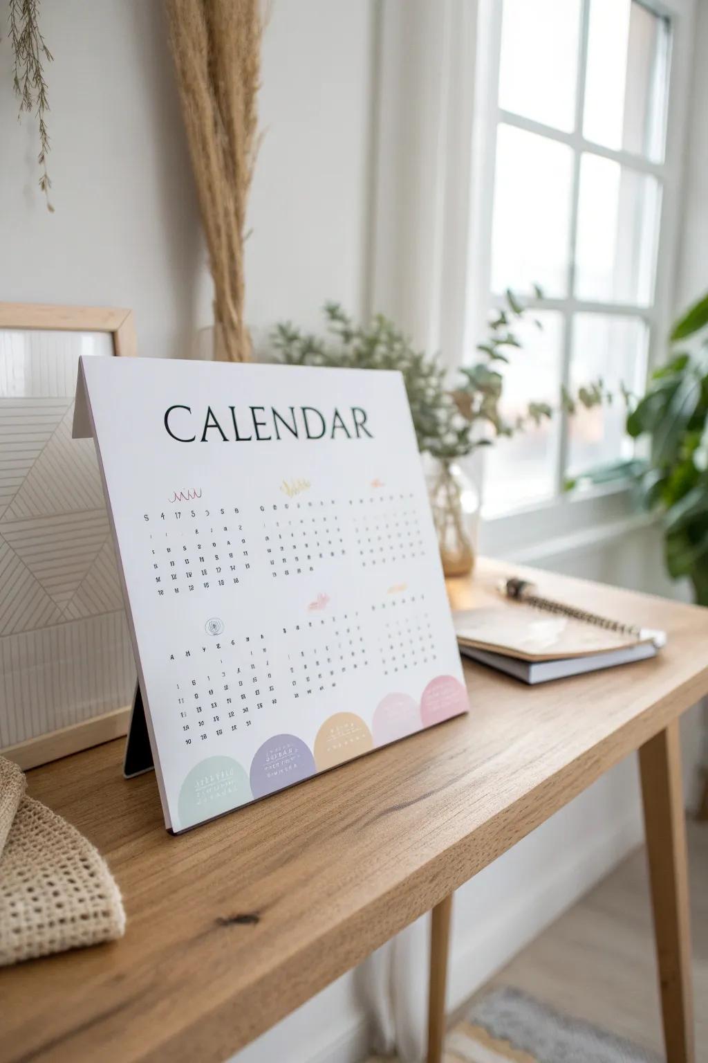 Uncover a new surprise every month with this beautifully crafted interactive calendar!