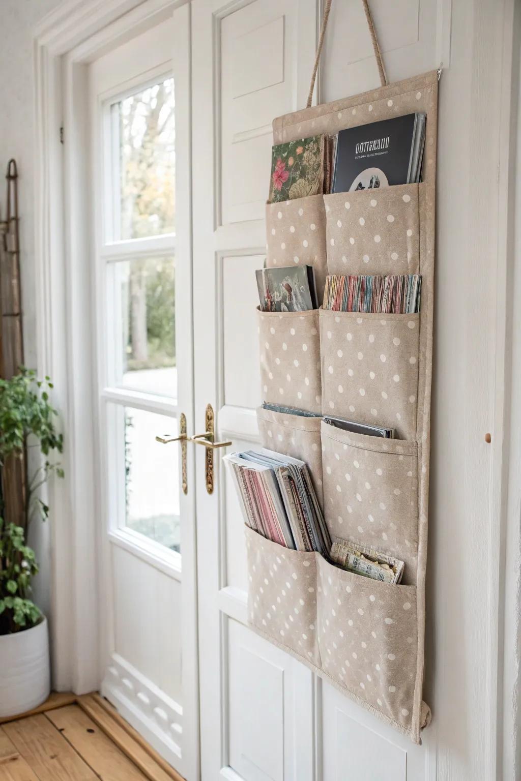 Elevate your vinyl storage with stylish over-the-door organizers that blend minimalist design with boho elegance.
