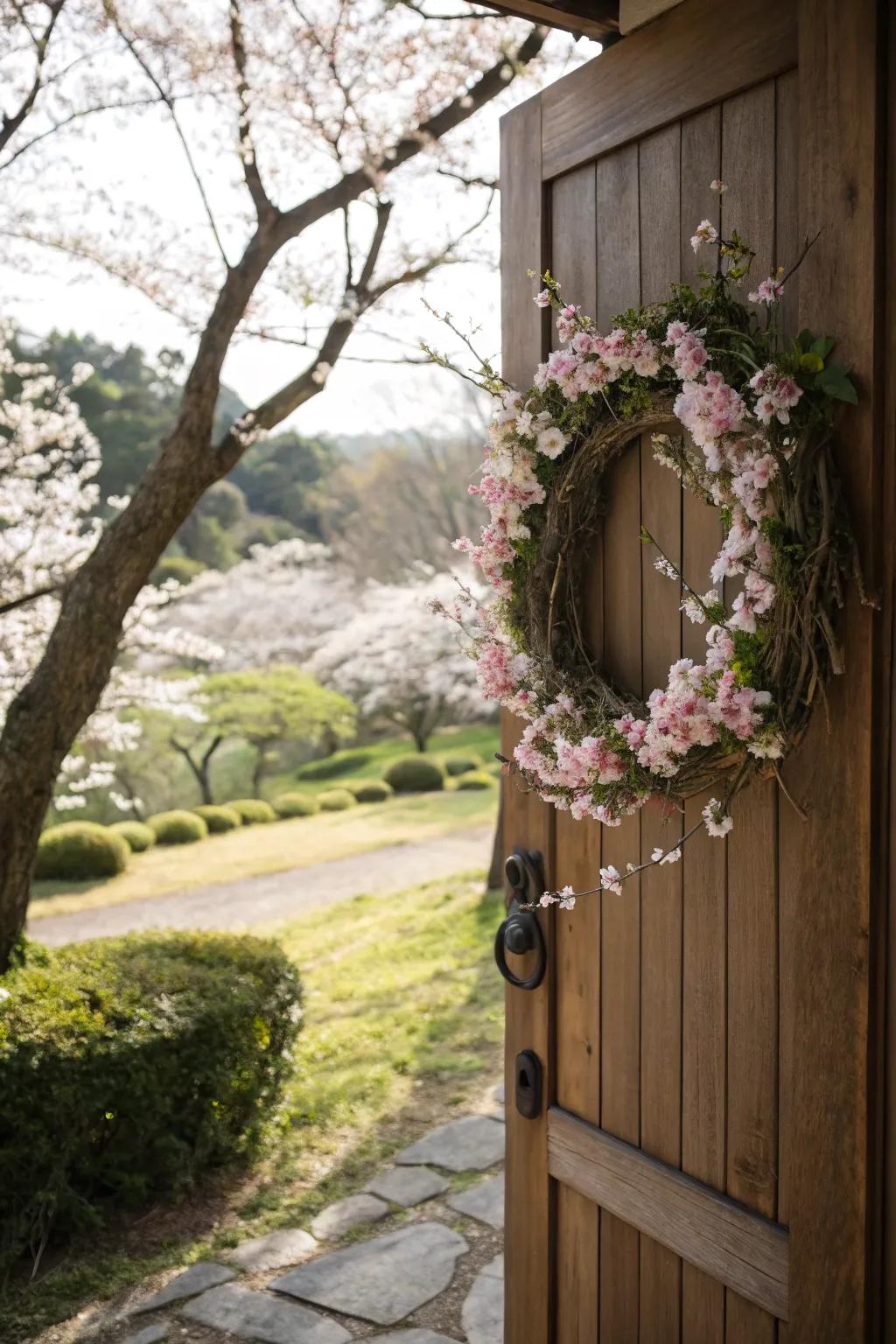 Bring the beauty of cherry blossoms to your decor.