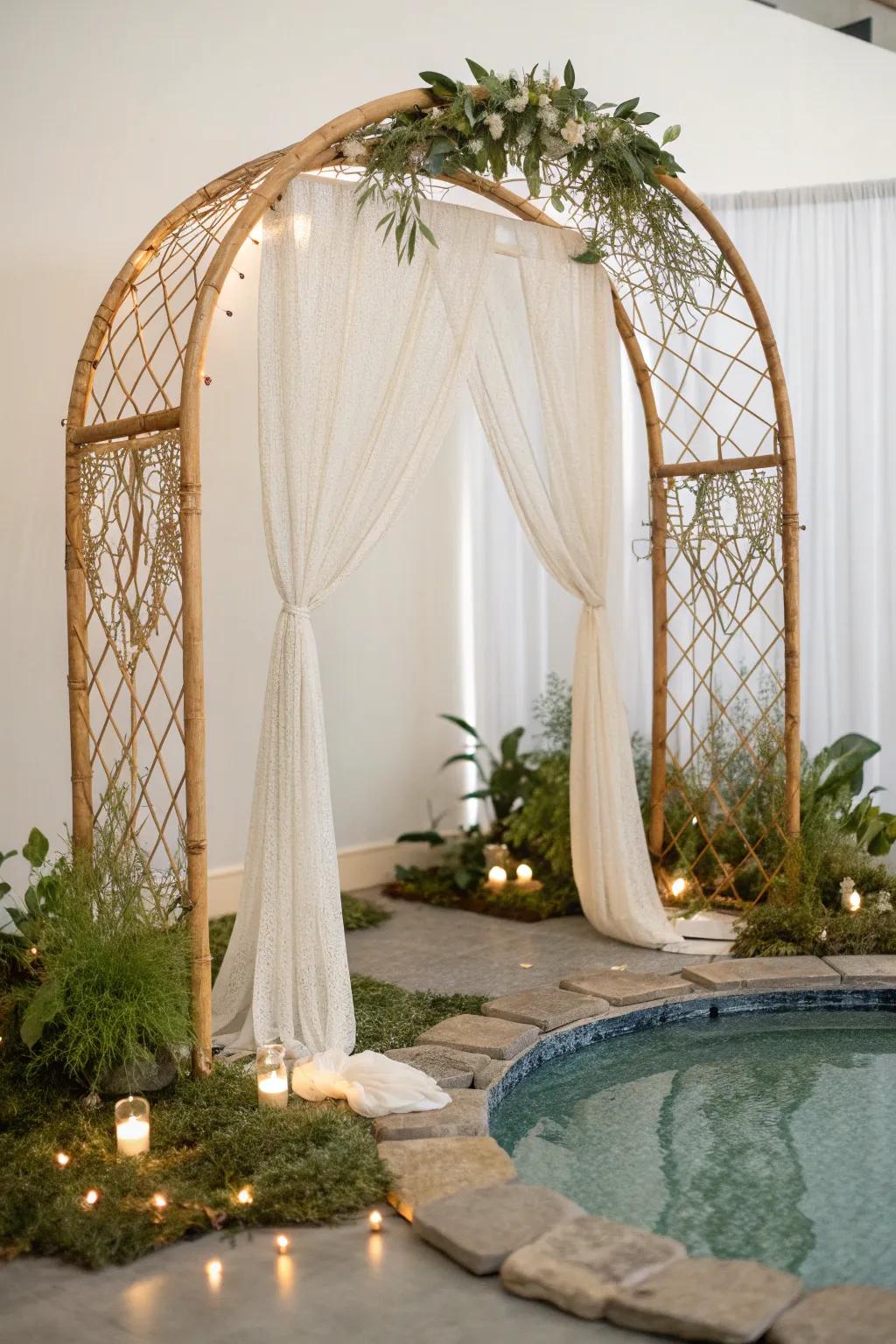 Step into an enchanting elven glade, where grace meets tranquility in a beautifully crafted diorama.