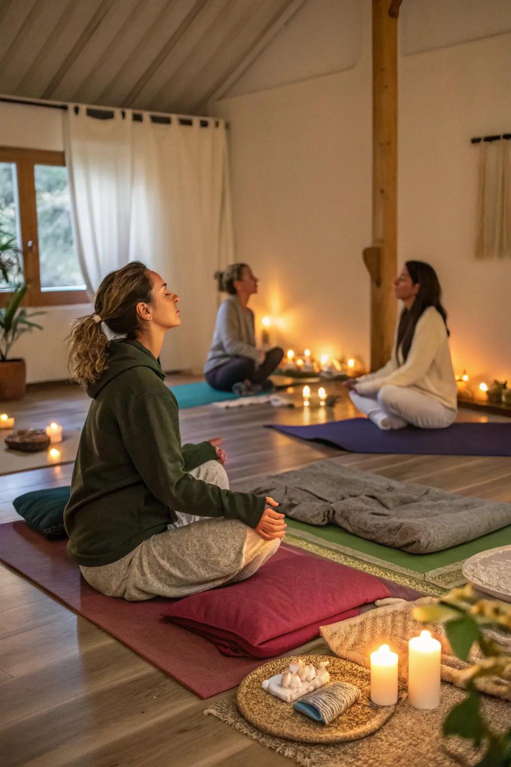 Relax and refresh with a winter wellness retreat during Friendsmas.