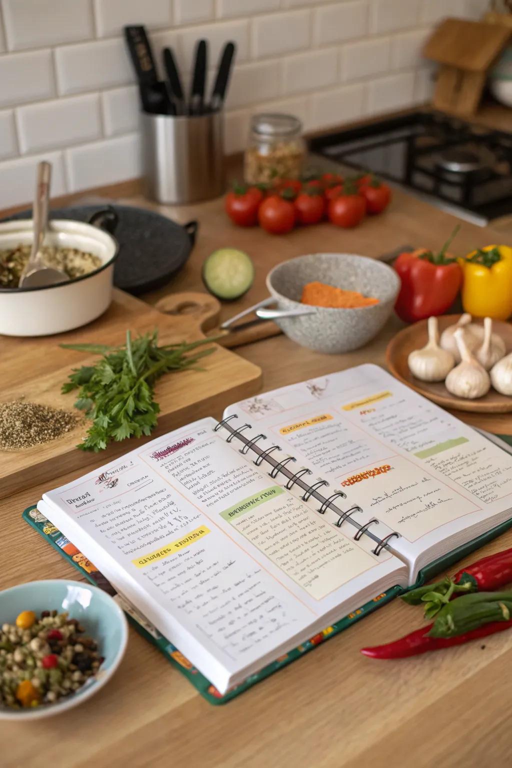 Cook up memories with a custom recipe book.