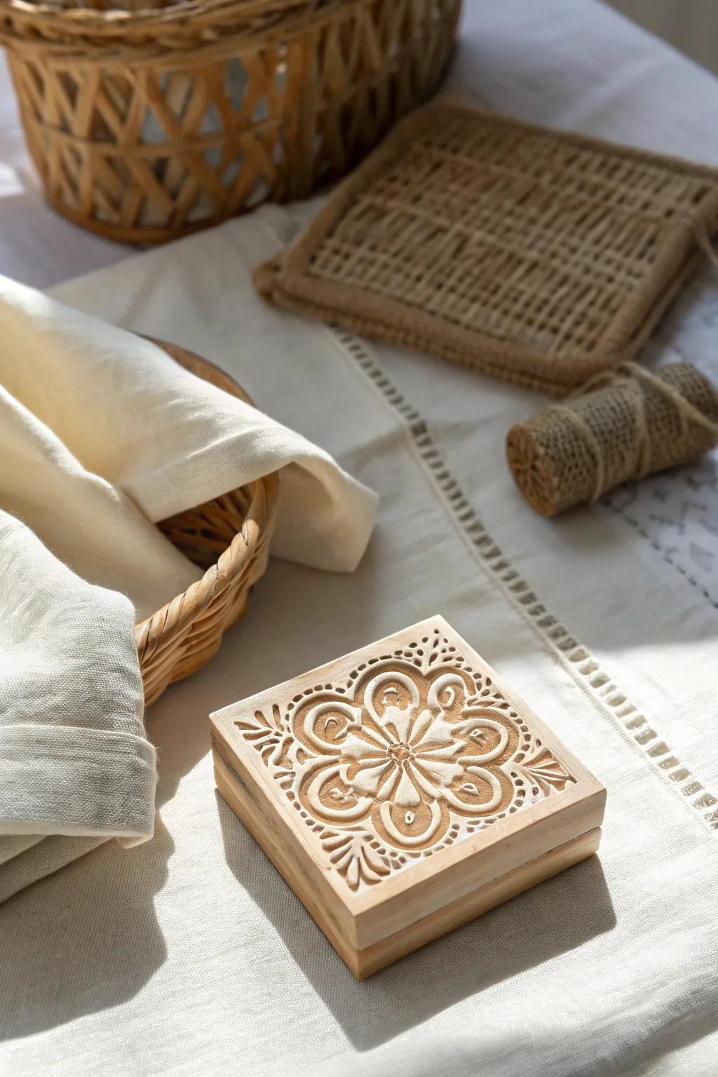 Unleash your creativity with DIY stamping—transform plain t-shirts into wearable art.