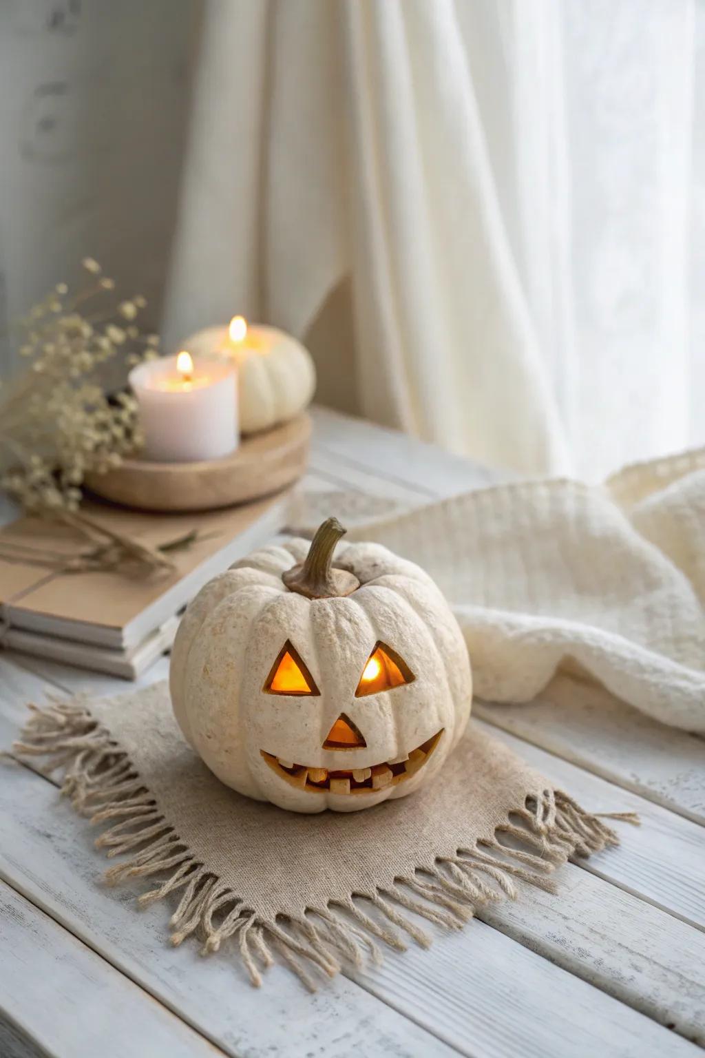 Enchant your classroom with the warm glow of handcrafted jack-o'-lanterns.