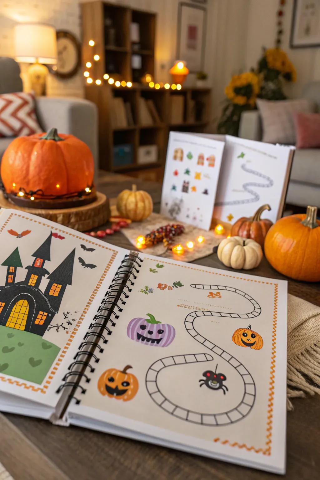 Map your Halloween night with trick-or-treat trails.