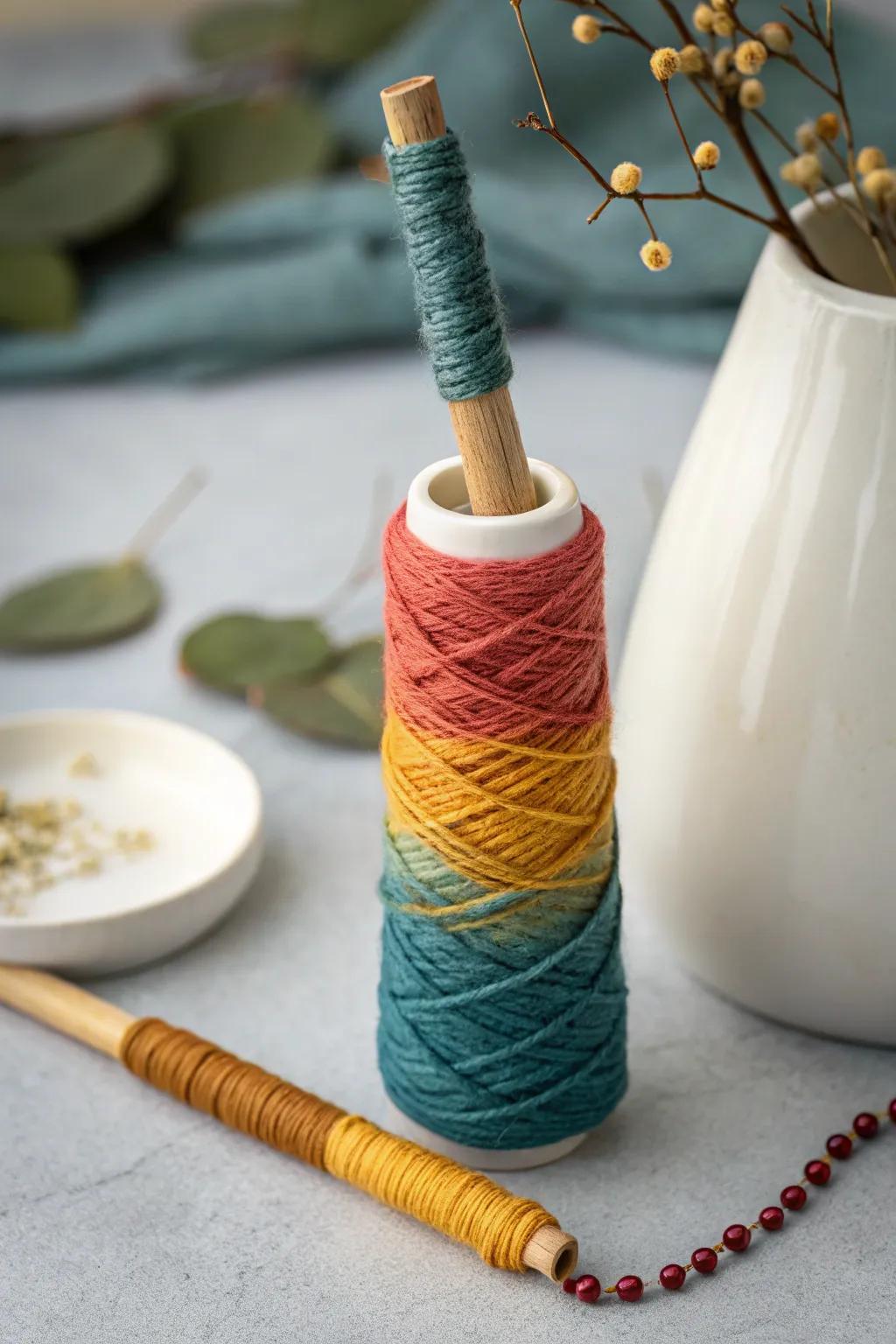 Colorful Yarn Creations: A Simple Craft with Stunning Results