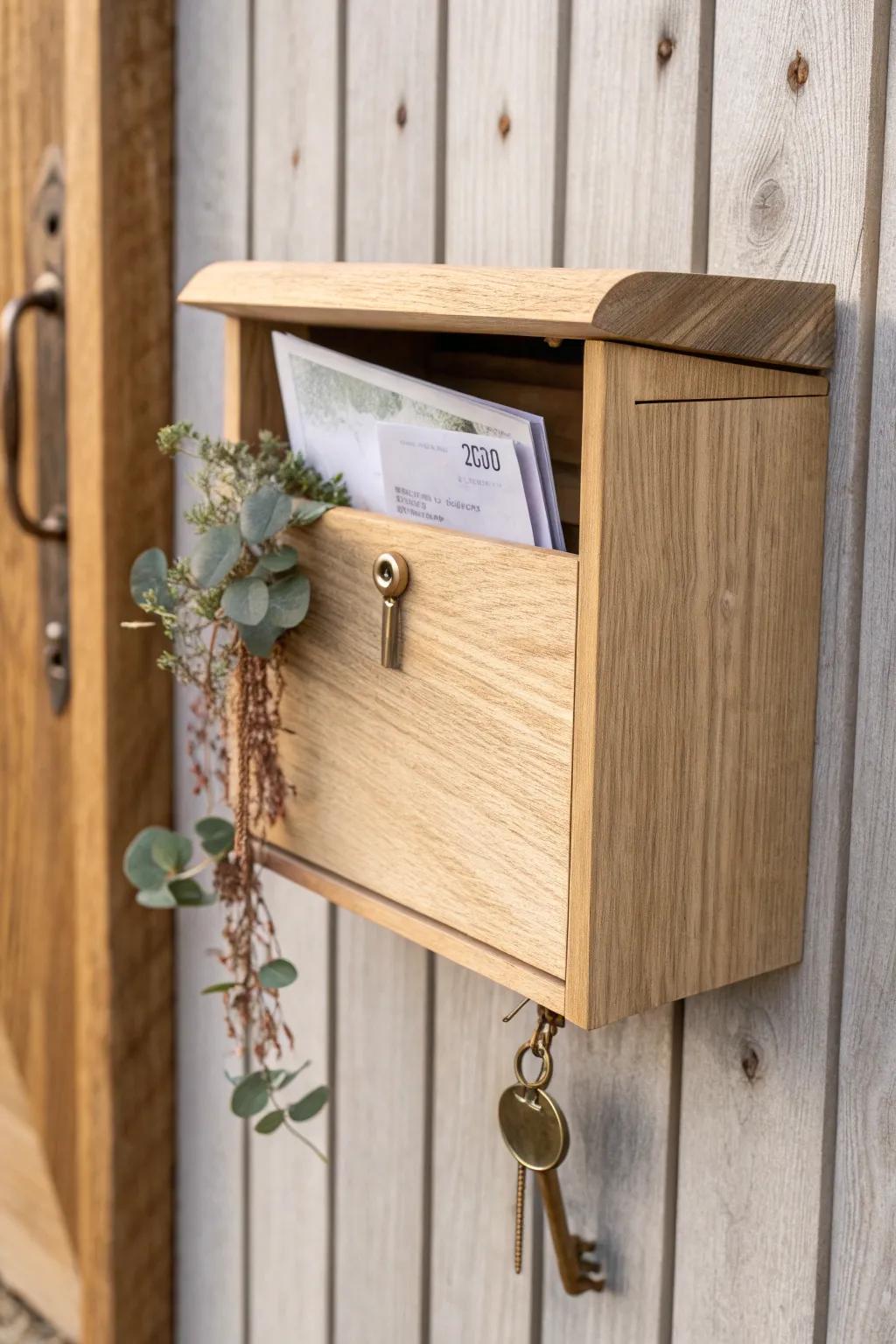 Unlock the art of subtlety with this Scandinavian-inspired mailbox magic!