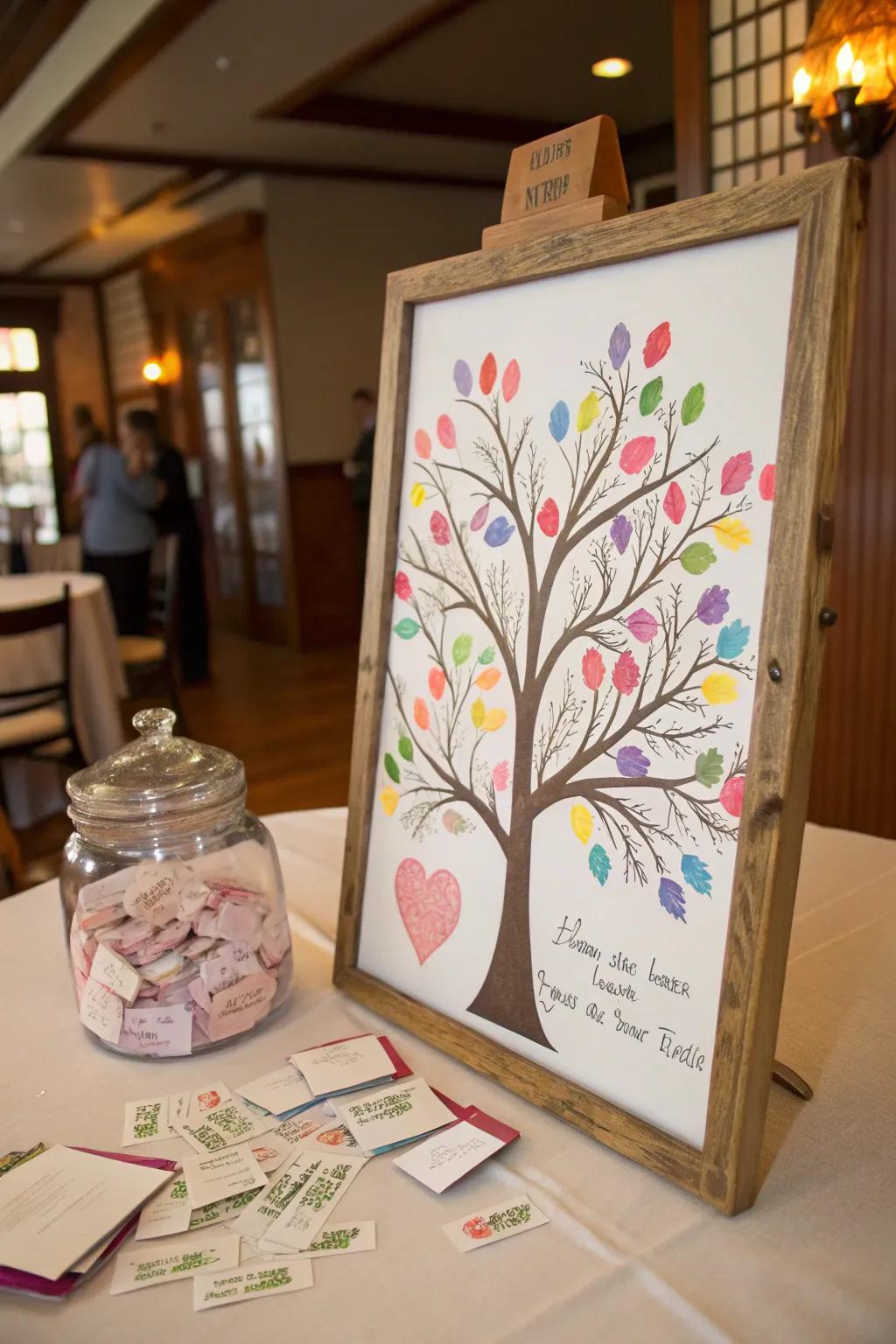 Unique guest book ideas create memorable keepsakes.