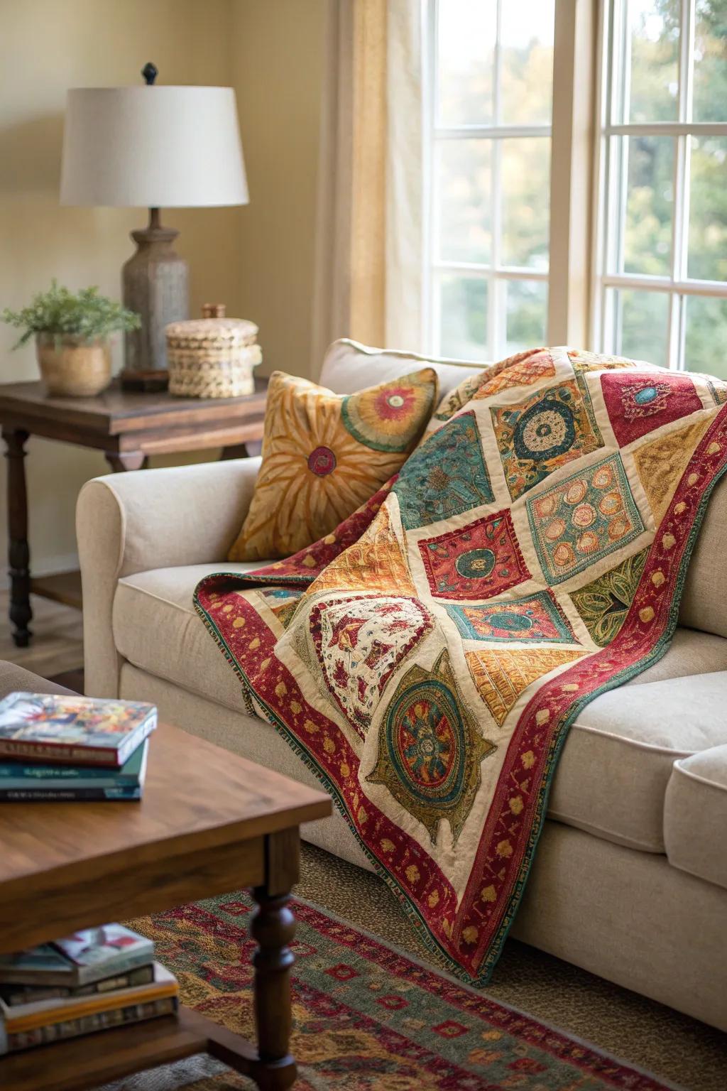 Wrap them in warmth with a handmade quilt.