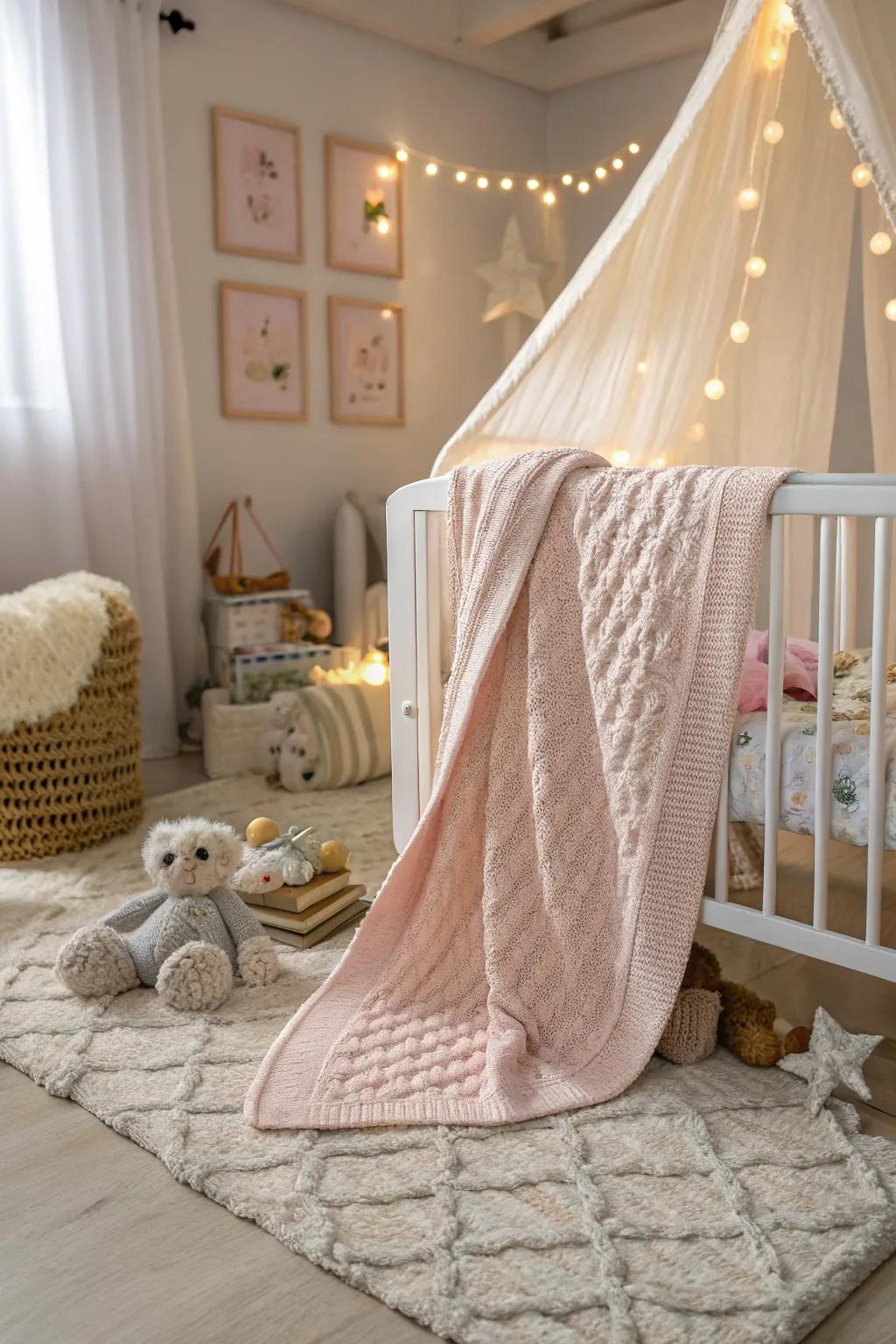 Wrap little ones in warmth with a soft baby blanket.