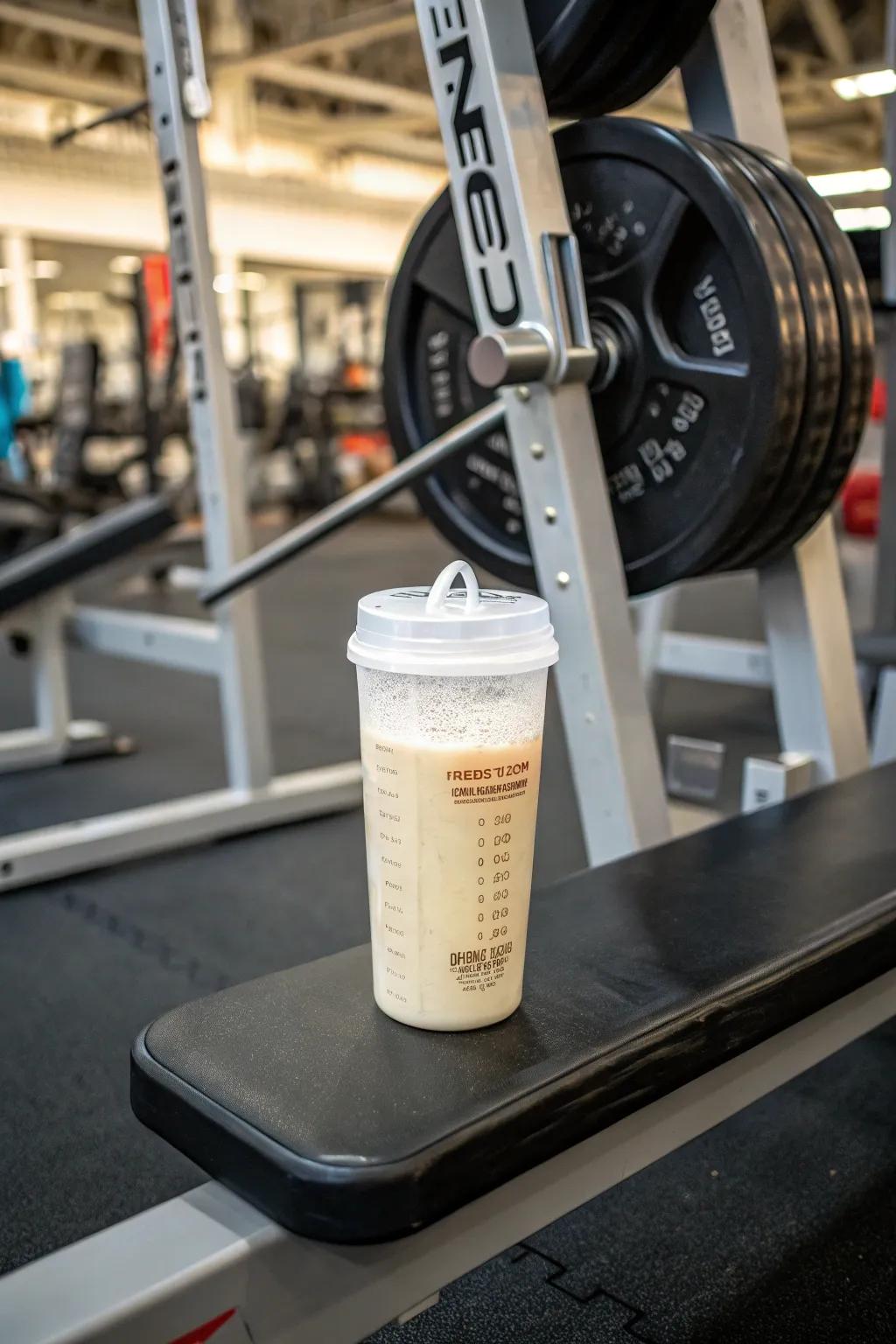 Stay energized with this convenient shake mixer.