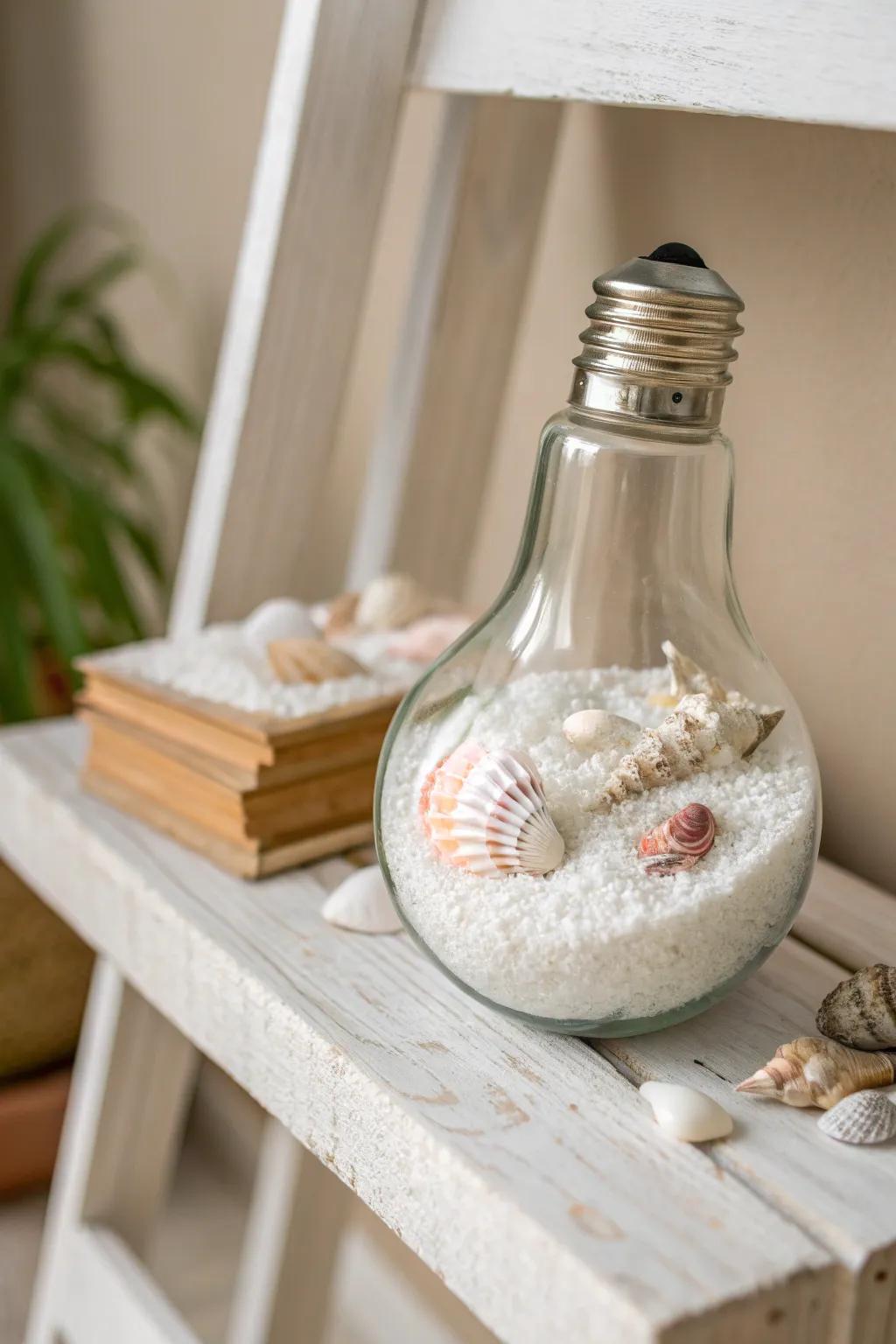 Capture the ocean's serenity with a touch of minimalist elegance.