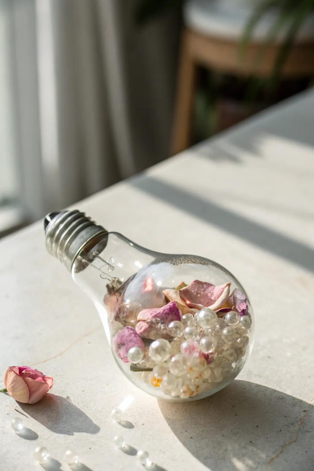 Transform everyday bulbs into beautiful scented gifts with a minimalist boho twist.