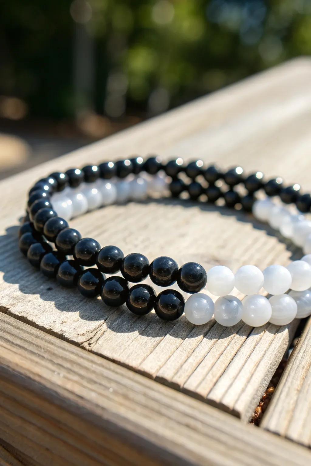 Timeless elegance in black and white: a minimalist masterpiece for the modern muse.