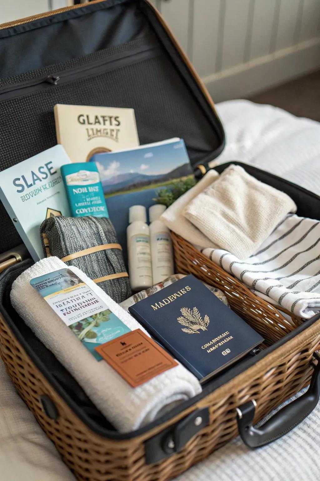 Fuel mom's wanderlust with a travel enthusiast's basket.