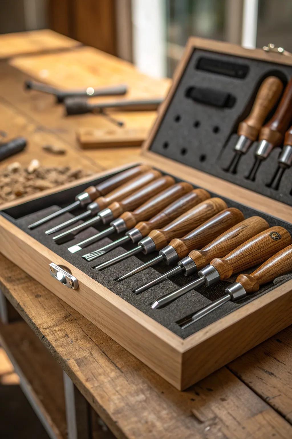 Elevate your craft with this essential screwdriver set, designed for precision and reliability.