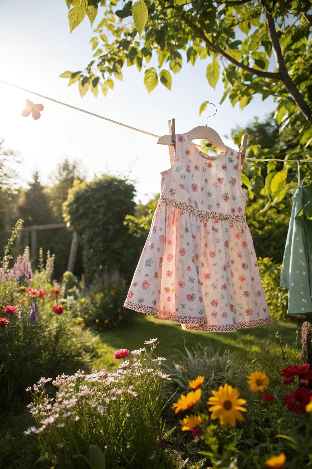 Sundresses are perfect for bright, sunny days.