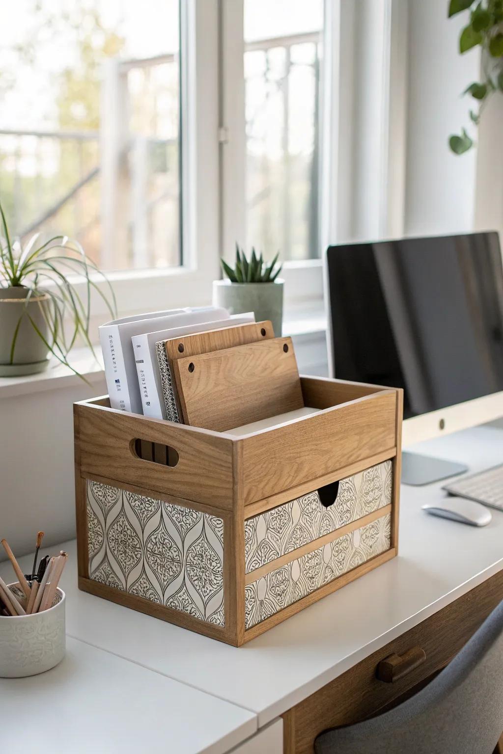 Stylish Organization: Hide Clutter with Elegance 🌿✨