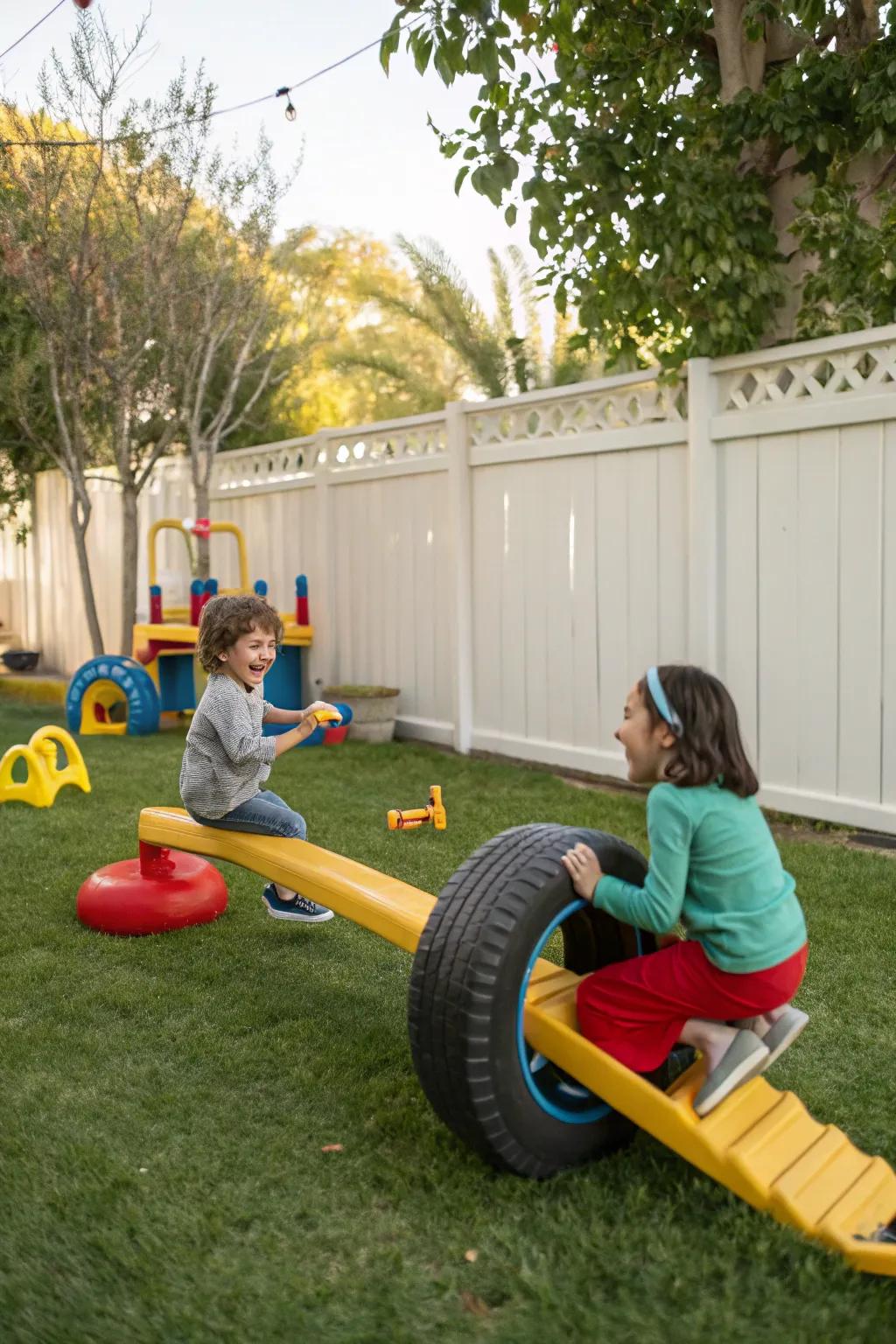 DIY See-Saw for Endless Fun