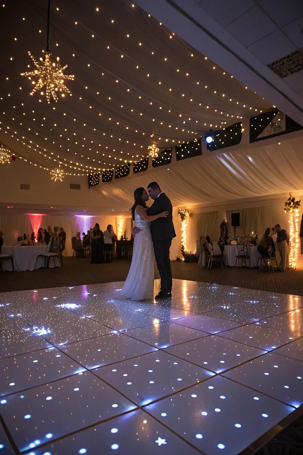 Transform your dance floor with magical light projections.