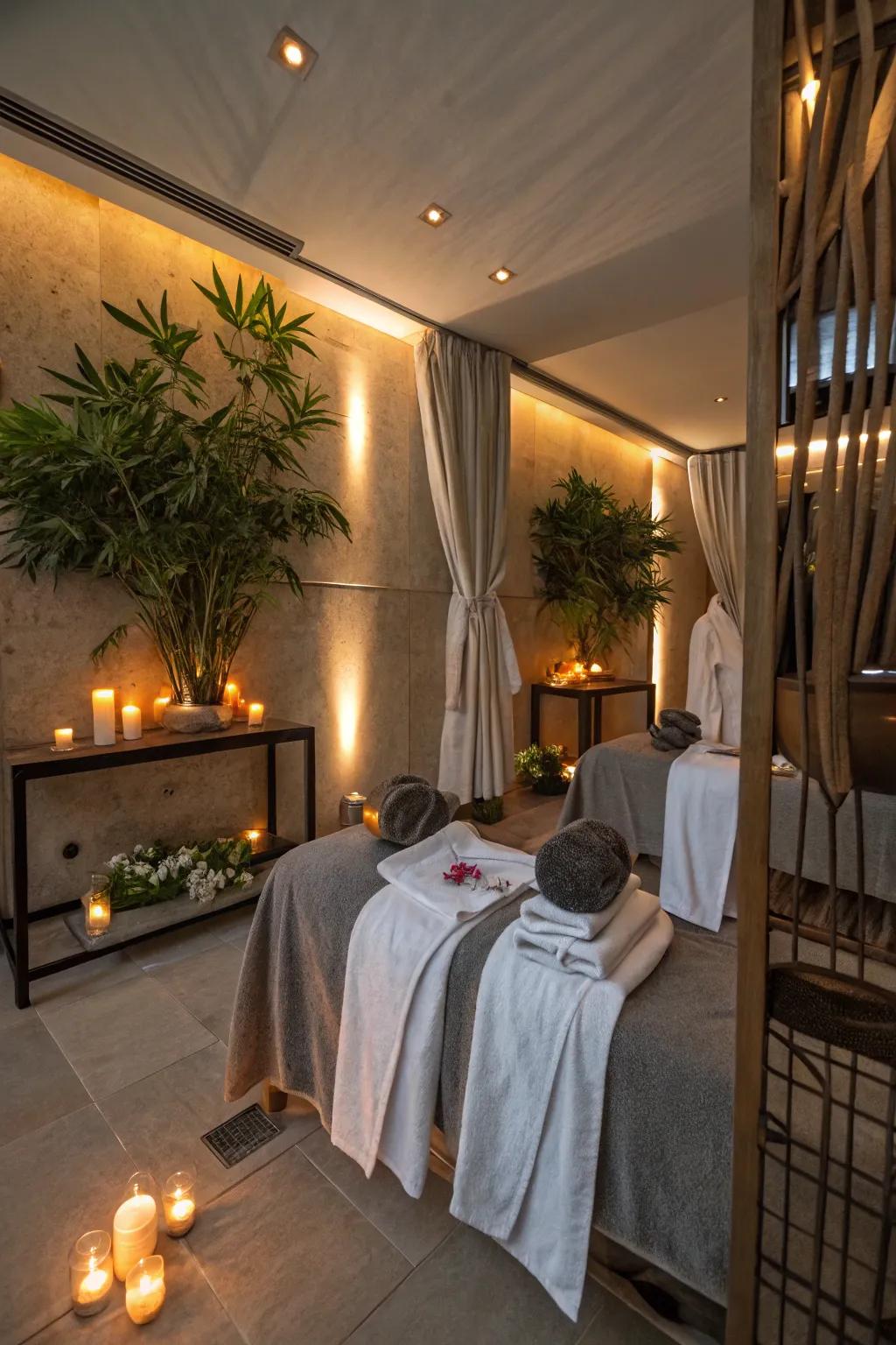 Pamper yourself with a relaxing luxury spa day.