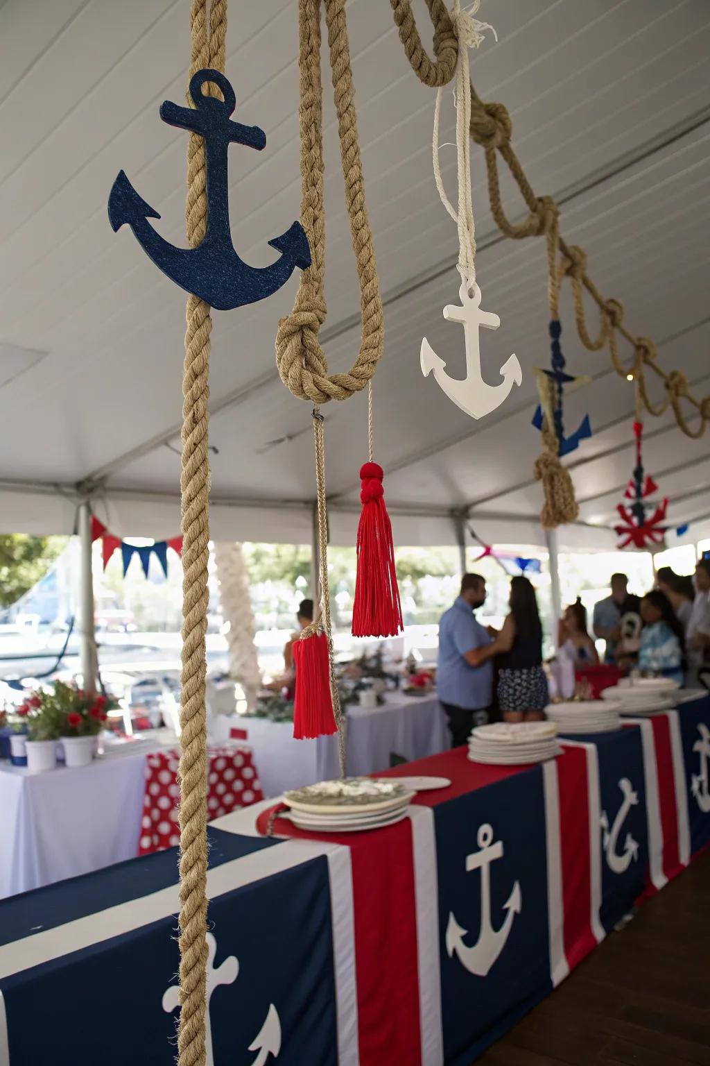 Nautical themes provide a refreshing and adventurous vibe.