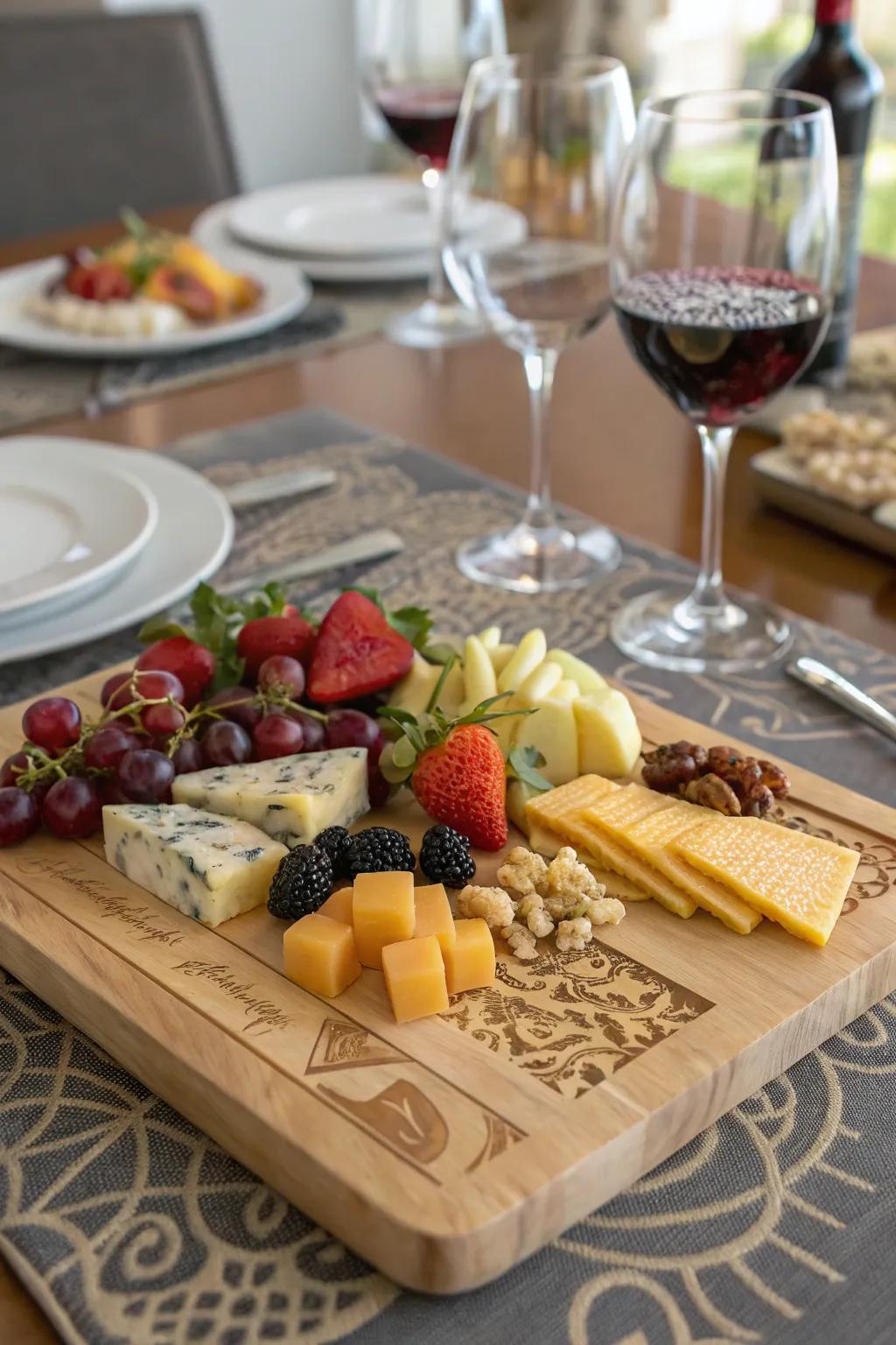 An artisanal cheese board elevates entertaining with style and taste.