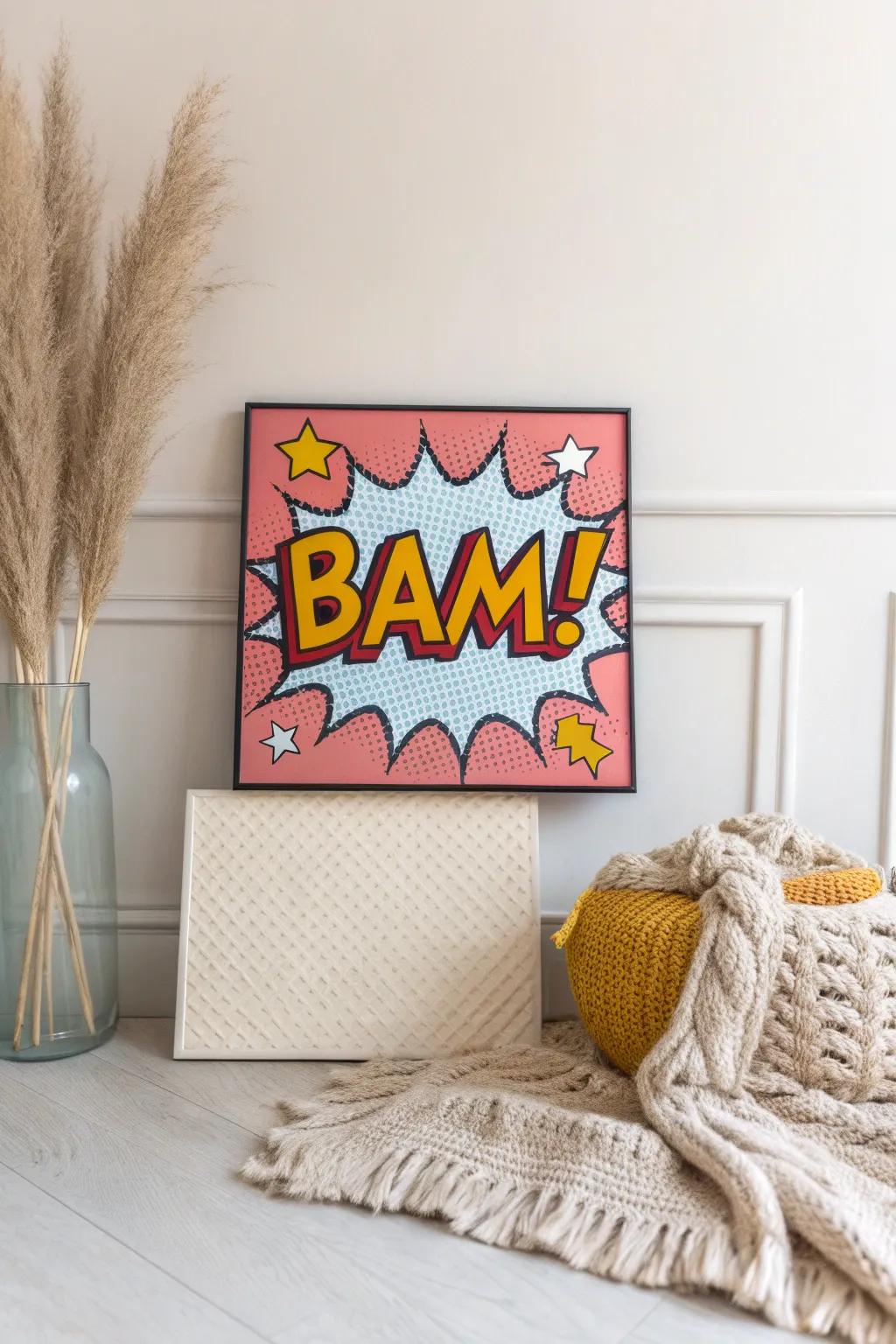 Expressive Pop Art: Where Sound Meets Colorful Creativity.