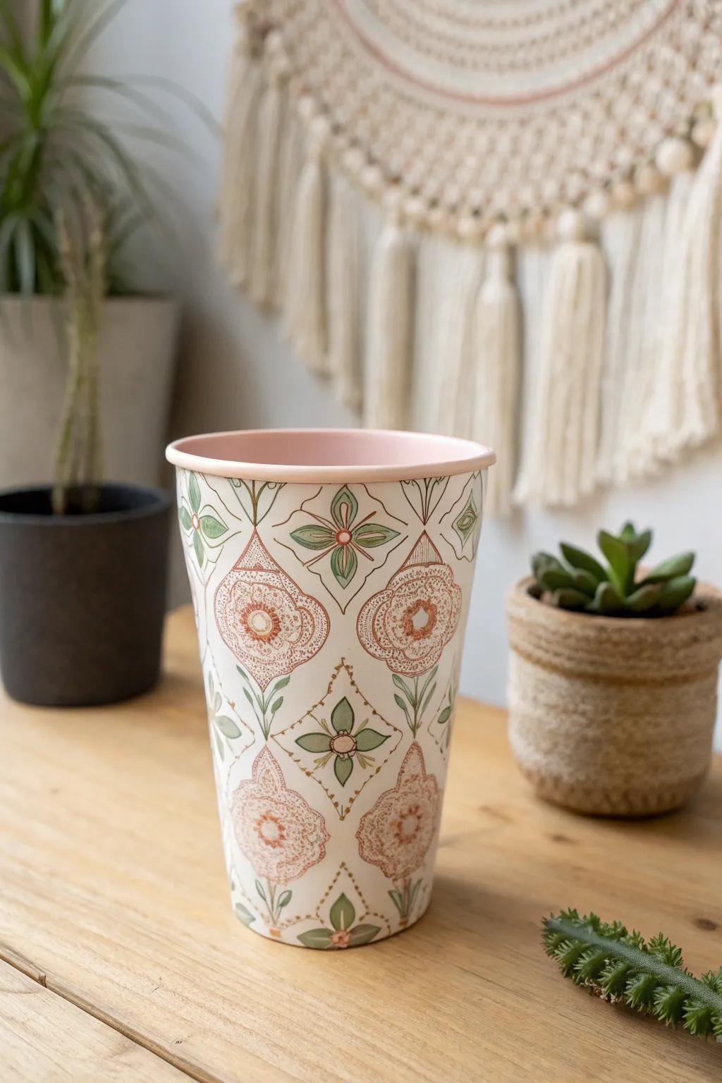 Sip in style with a touch of nostalgia. Transform your cup with vintage vibes!