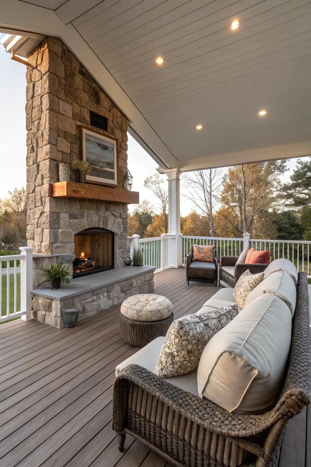 Extend your living space with a covered porch.