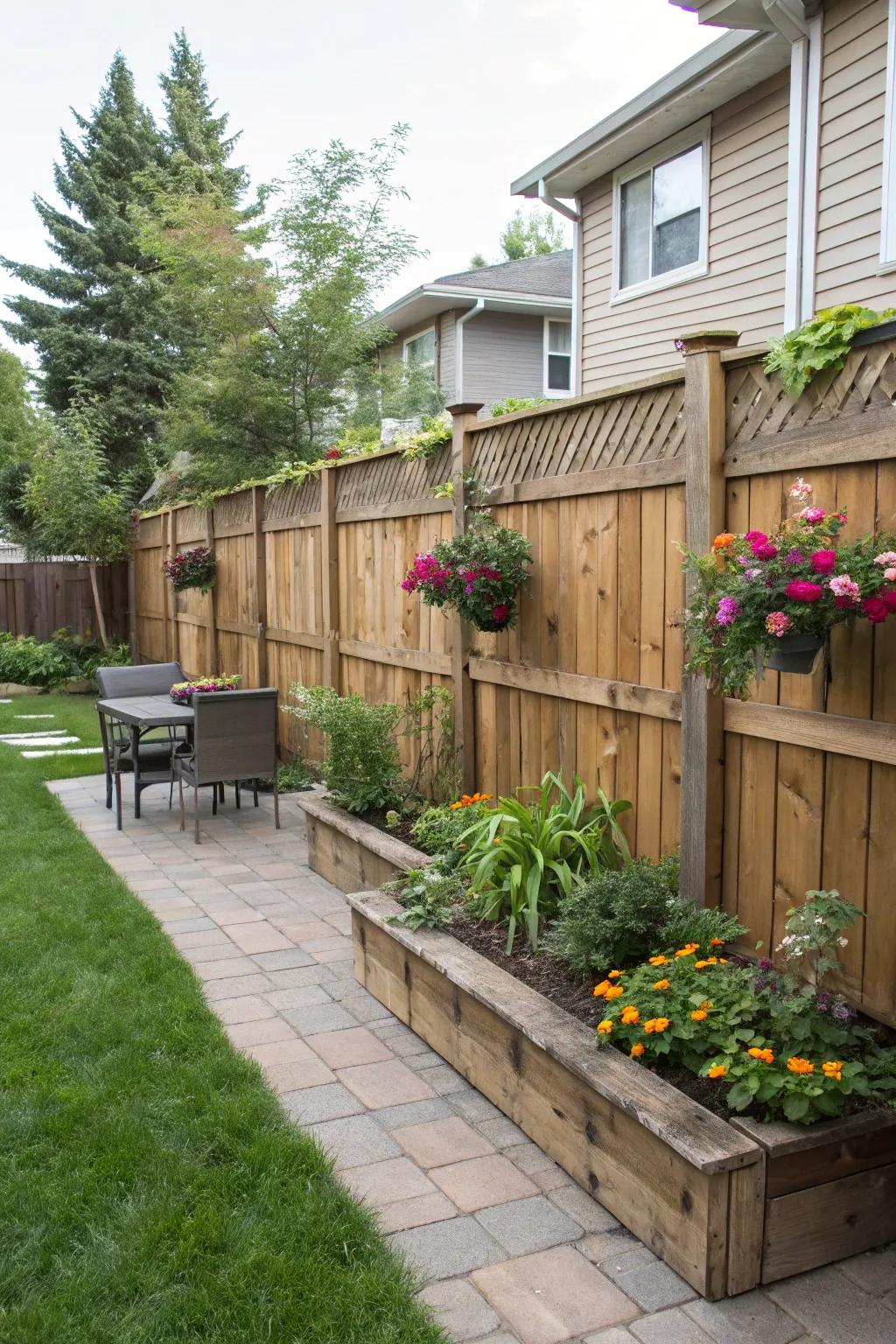 Custom fences offer tailored privacy solutions that fit your style.