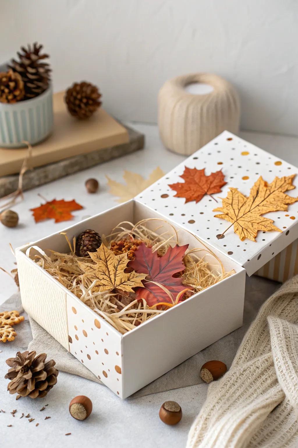 Unwrap the season's magic with this stunning explosion box, a perfect blend of elegance and surprise.