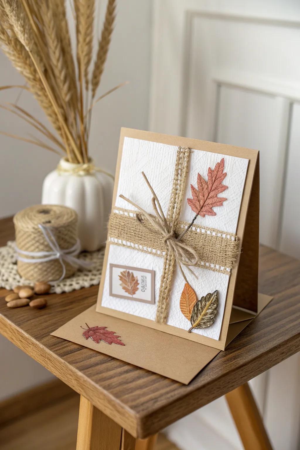 Embrace the warmth of fall with rustic charm and natural beauty.