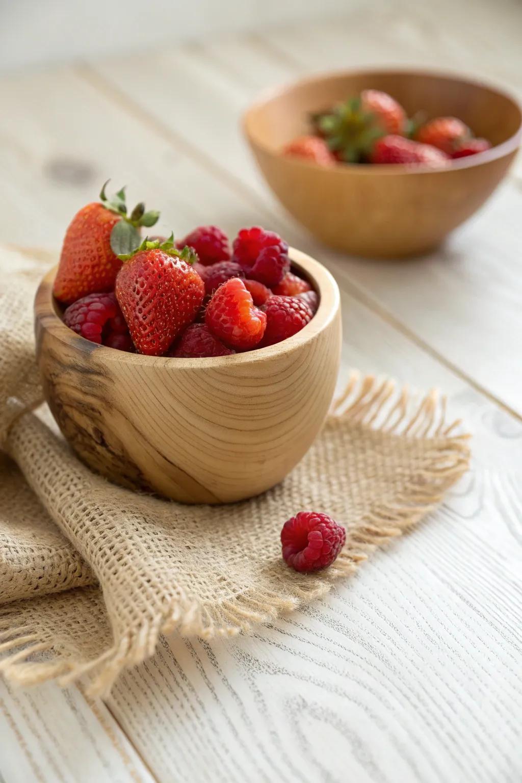 Sweet and simple: Enjoy the farm-fresh flavor of Red Barn Berry Cups.