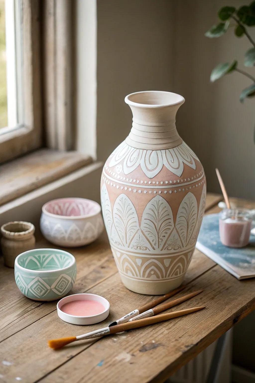 Create memories and masterpieces together: Paint your own pottery with friends!