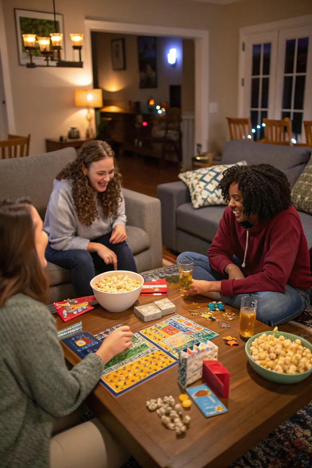 Enjoy a lively birthday with a fun-filled game night.