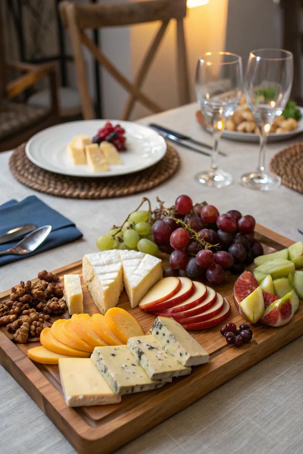 Elevate his hosting game with an artisan cheese board.