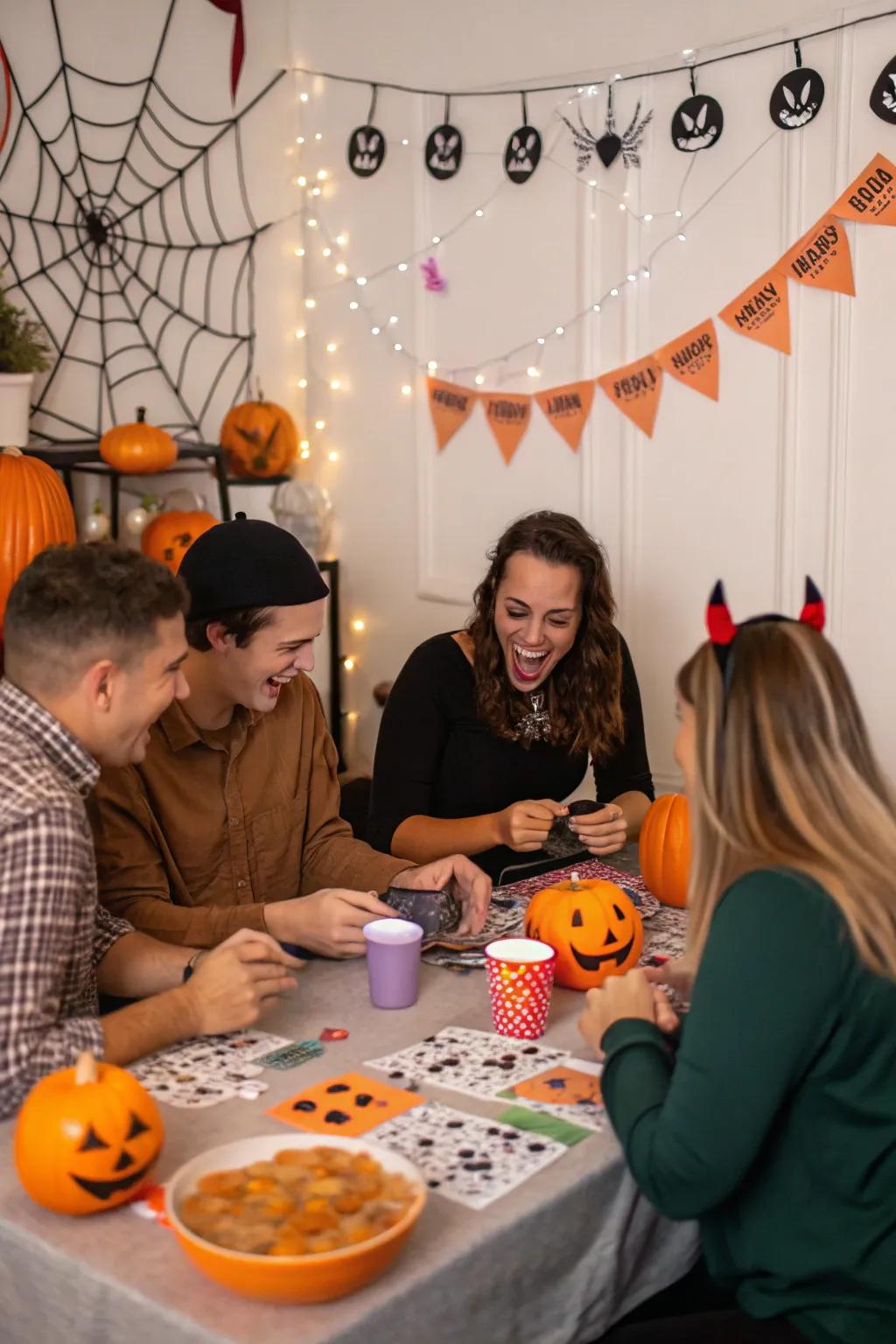 Engage in a fun-filled Halloween trivia night.