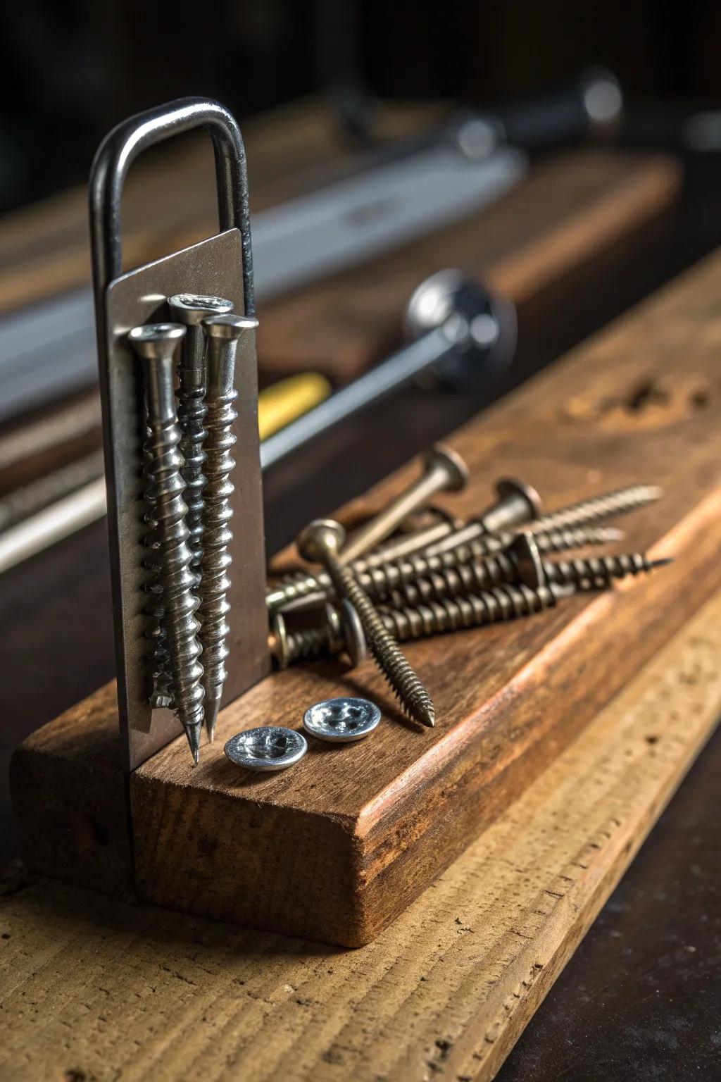 Transform chaos into order with the power of a simple binder clip.