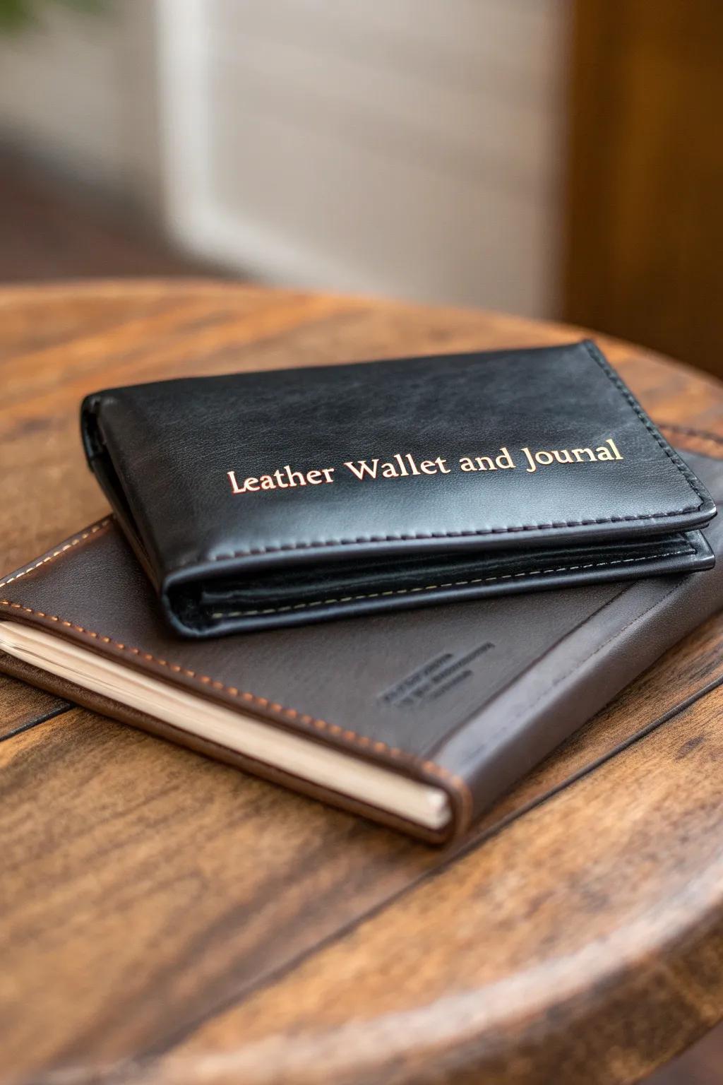 Stylish and unique personalized leather goods.