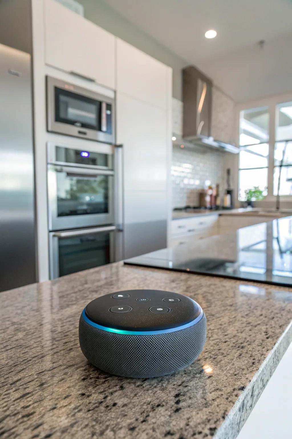 Enhance home convenience with a smart home assistant.