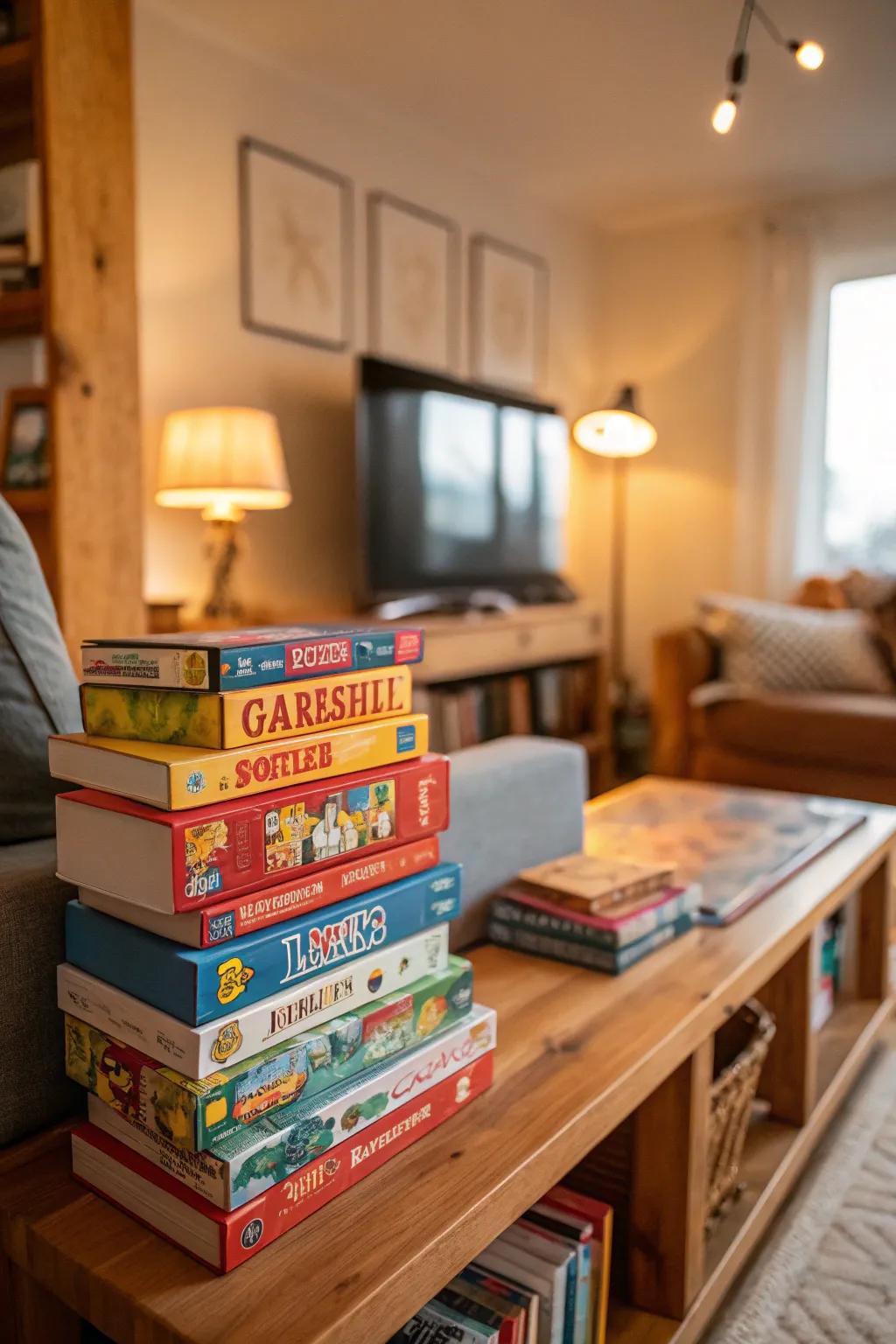 Bring fun to gatherings with a diverse board game collection.