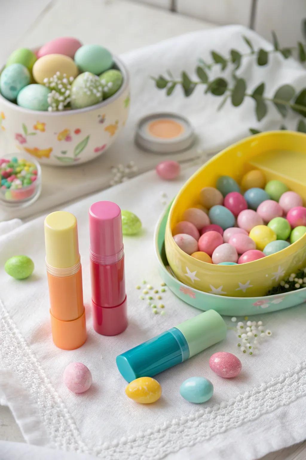 Lip balm for a practical surprise