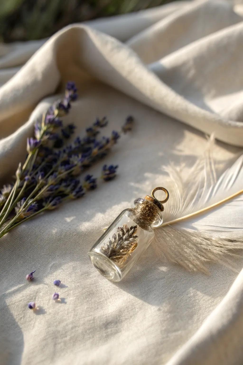 Discover the timeless allure of vintage mini bottle charms, where history meets minimalist elegance.
