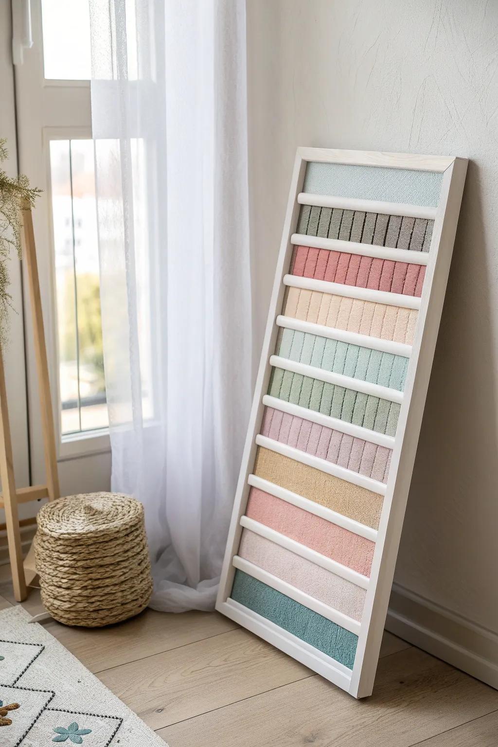 Transform your space with the versatile charm of Velcro strips—functional beauty at its finest!