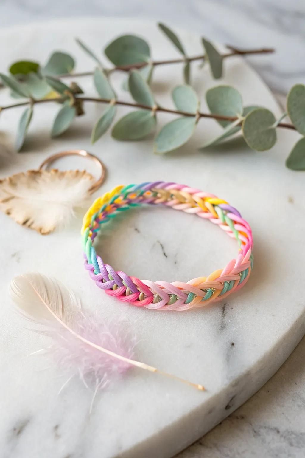 Twinkling Starburst: A playful touch of color and elegance for your wrist.