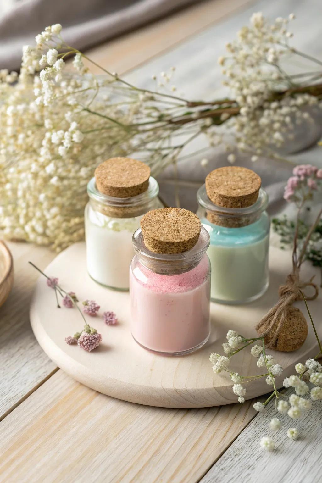 Chic Slime Souvenirs: Elevate your party with these charming take-home treasures!