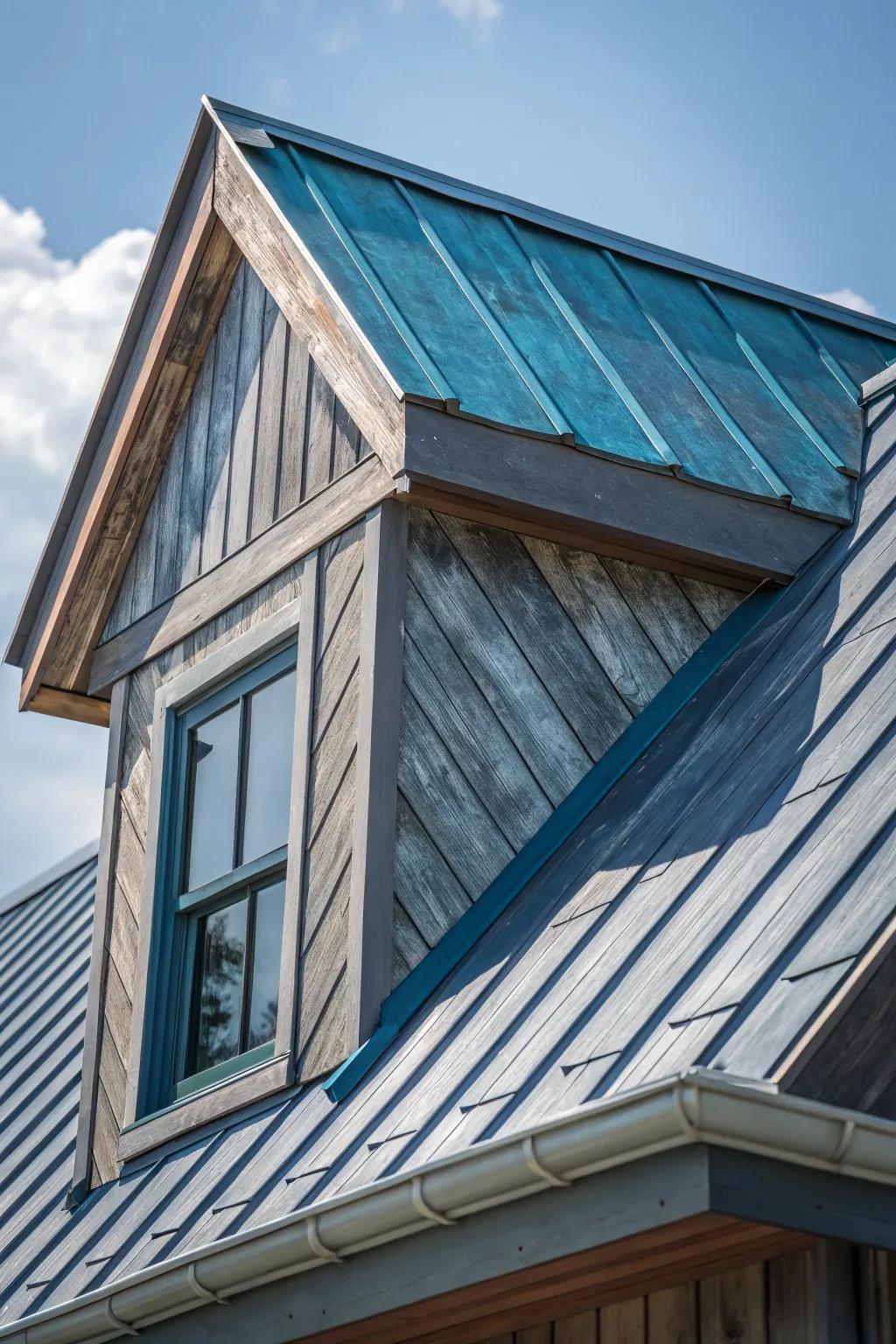 Timeless Elegance: Discover the enduring beauty of zinc roofing for your tiny house.